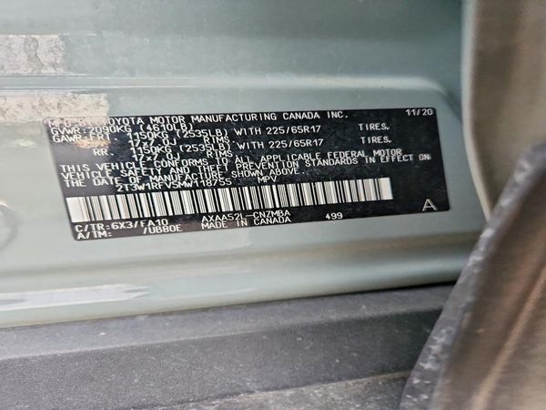 2021 TOYOTA RAV4