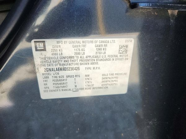 2014 CHEVROLET EQUINOX