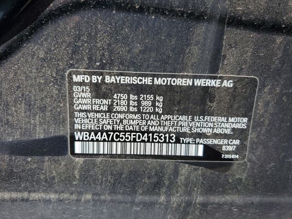 2015 BMW 428 xDrive GC