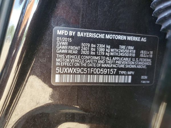 2015 BMW X3 xDrive28i
