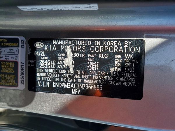 2022 KIA SPORTAGE LX, LX Value Edition Pkg