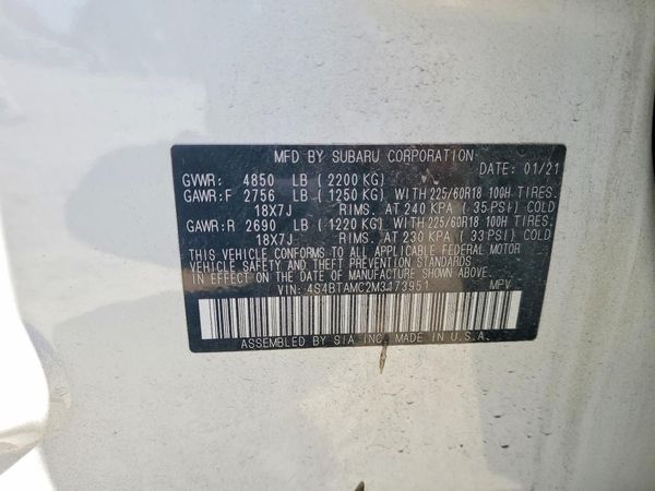 2021 SUBARU OUTBACK