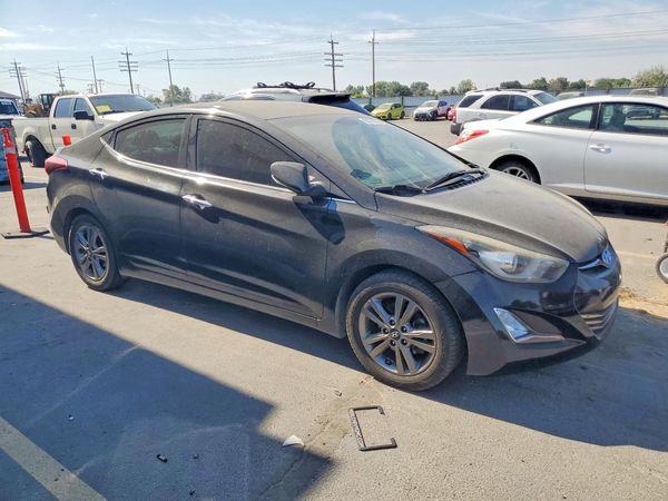2014 HYUNDAI ELANTRA GLS(Middle) — Passenger 3/4