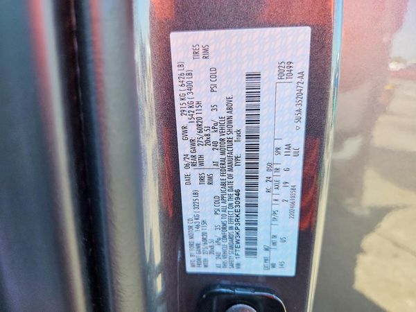 2024 FORD F150