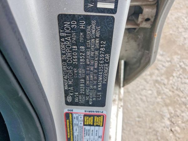 2014 KIA RIO 1.6 AT LX STD/Power