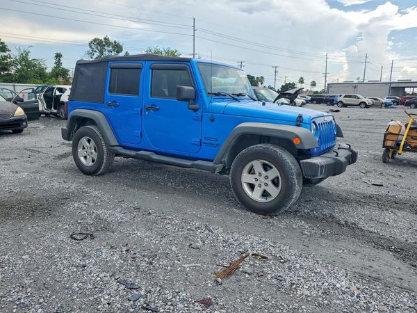 2015 JEEP WRANGLER UNLIMITED Sport — Passenger 3/4