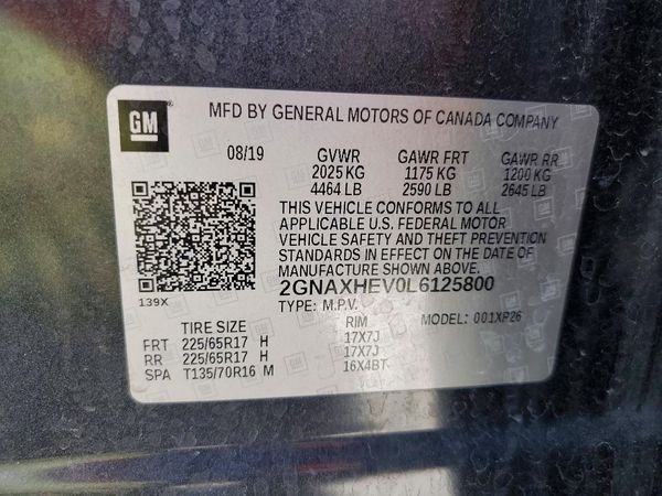 2018 CHEVROLET EQUINOX