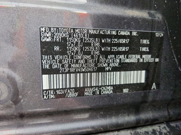 2025 TOYOTA RAV4