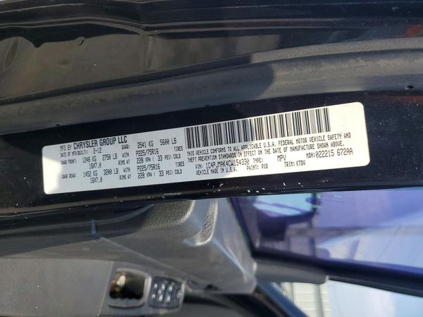 2012 JEEP LIBERTY Sport