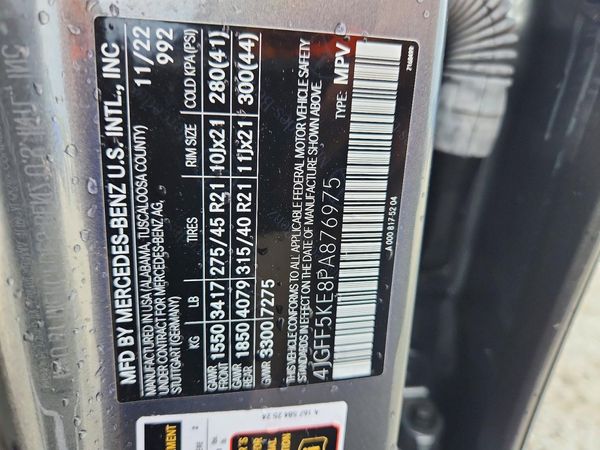 2023 MERCEDES-BENZ GLS GLS450 4MATIC