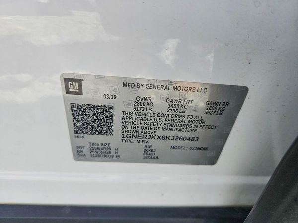 2019 CHEVROLET TRAVERSE