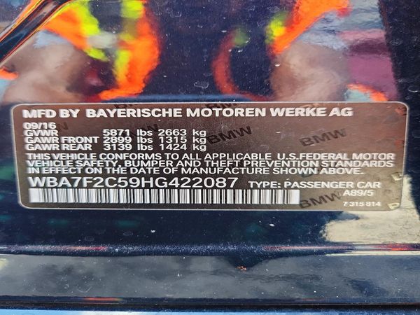 2017 BMW 750 xDrive