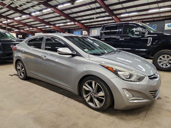 2015 HYUNDAI ELANTRA GLS(Middle) — Passenger 3/4