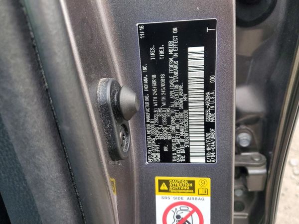 2017 TOYOTA HIGHLANDER LE/LE Plus — VINS