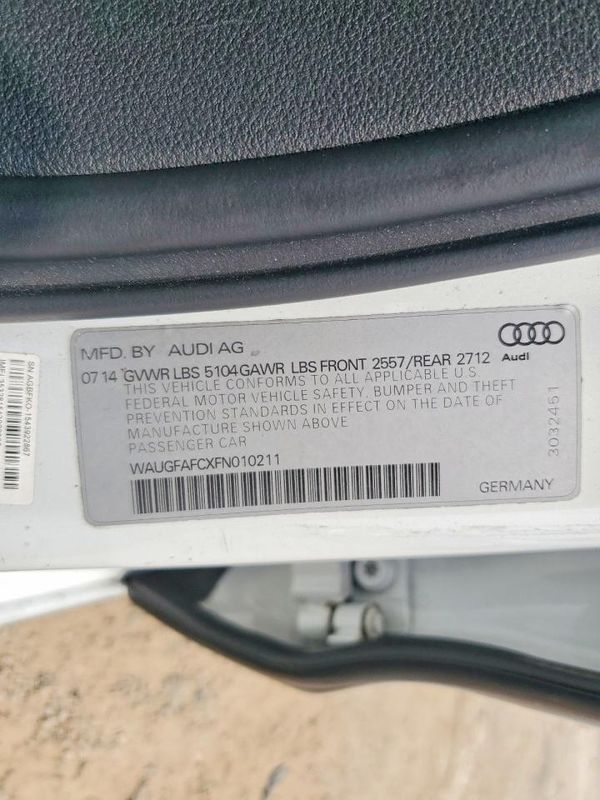 2015 AUDI A6 quattro Plus