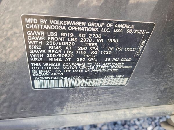 2023 VOLKSWAGEN ATLAS