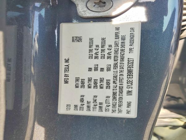 2021 TESLA MODEL 3