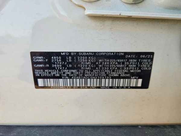 2022 SUBARU OUTBACK Premium