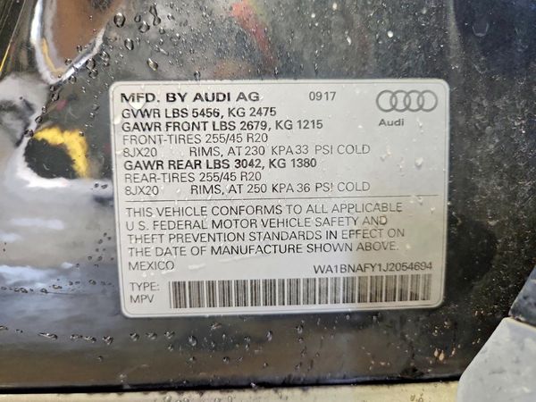 2018 AUDI Q5