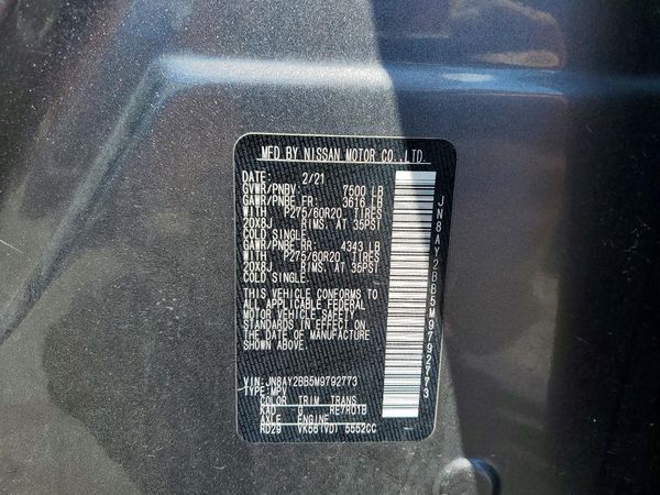 2021 NISSAN ARMADA