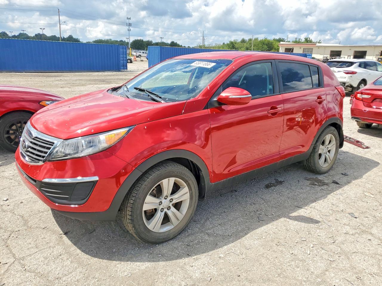 2013 KIA SPORTAGE LX — Front 3/4