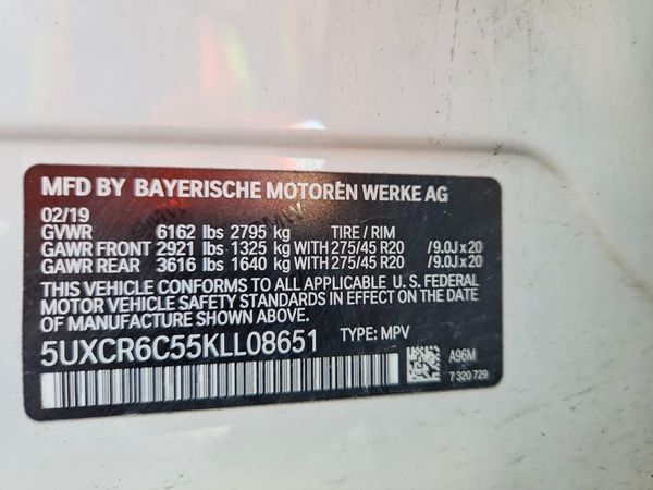 2019 BMW X5 xDrive40i