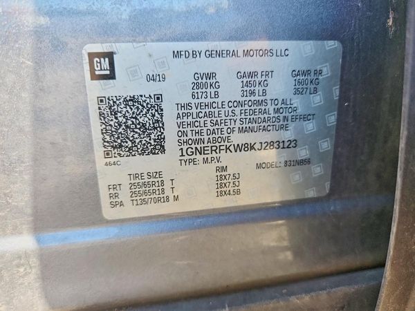 2019 CHEVROLET TRAVERSE LS