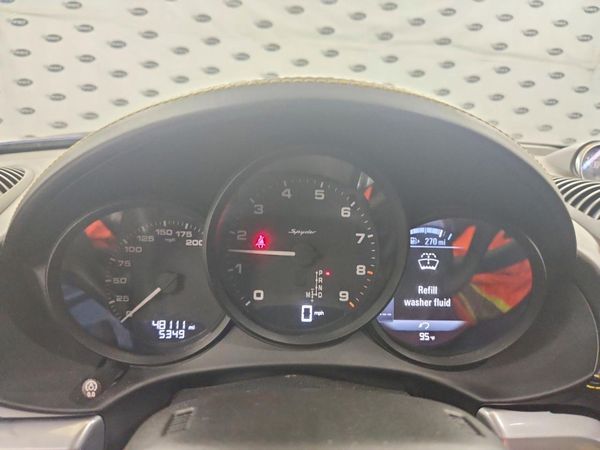 2021 PORSCHE BOXSTER Spyder