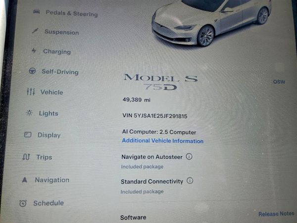 2018 TESLA MODEL S