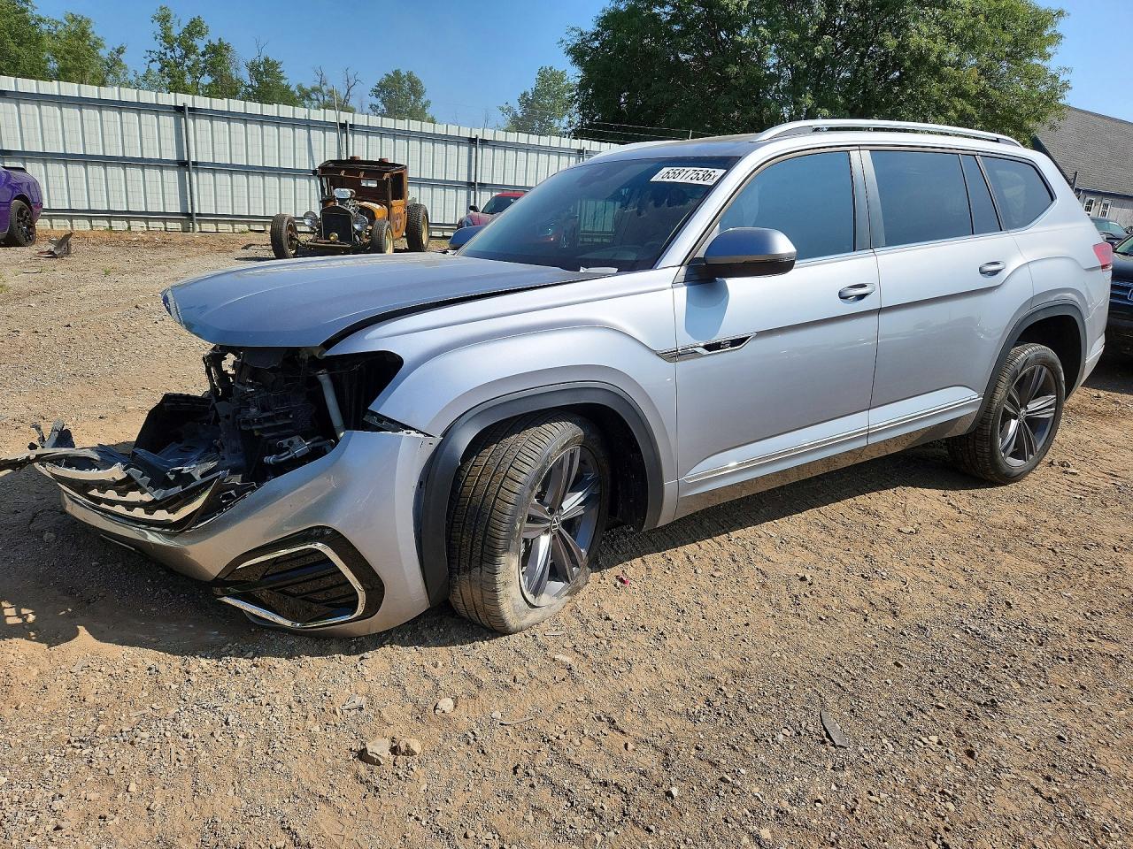 2022 VOLKSWAGEN ATLAS 4Motion SEL R-Line — Front 3/4