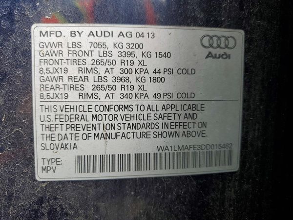 2013 AUDI Q7