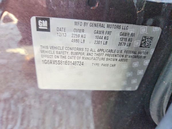 2014 CADILLAC CTS