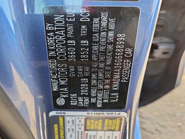 2016 KIA RIO LX AUTOMATIC LX A/T