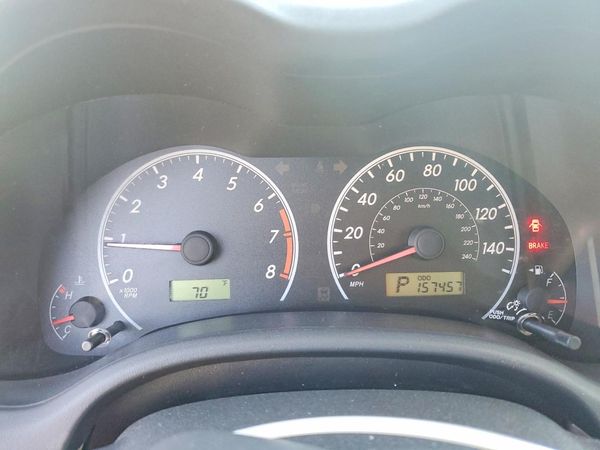 2012 TOYOTA COROLLA