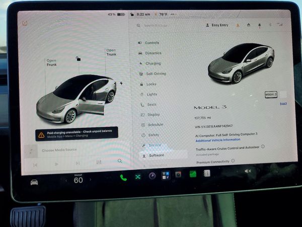 2022 TESLA MODEL 3