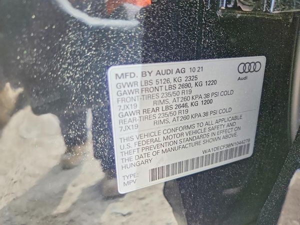 2022 AUDI Q3