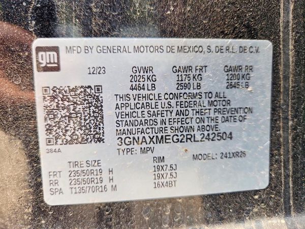 2024 CHEVROLET EQUINOX
