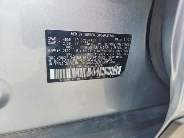 2022 SUBARU OUTBACK Limited