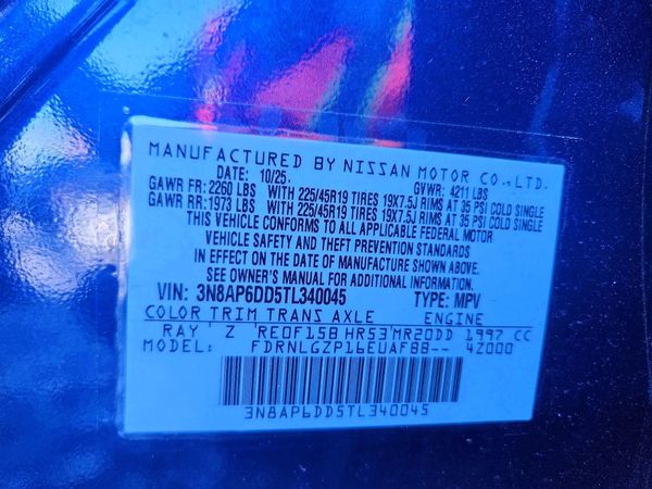 2026 NISSAN KICKS