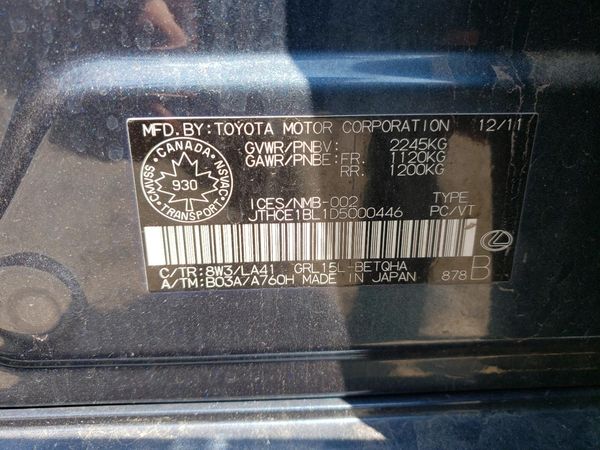2013 LEXUS GS