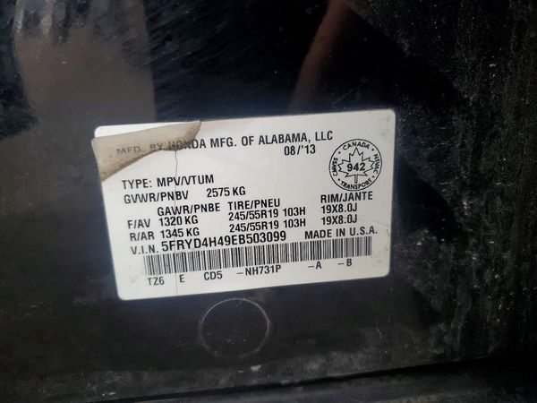 2014 ACURA MDX SH-AWD Tech