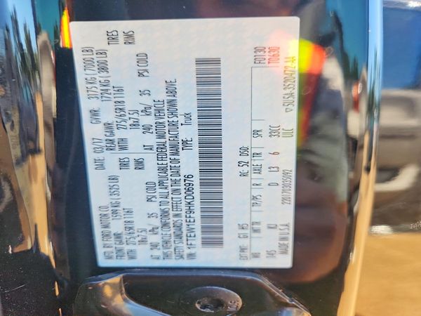 2017 FORD F150 SuperCrew