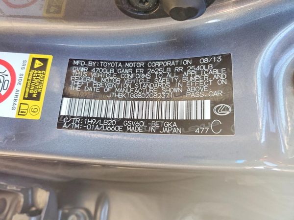 2013 LEXUS ES 350