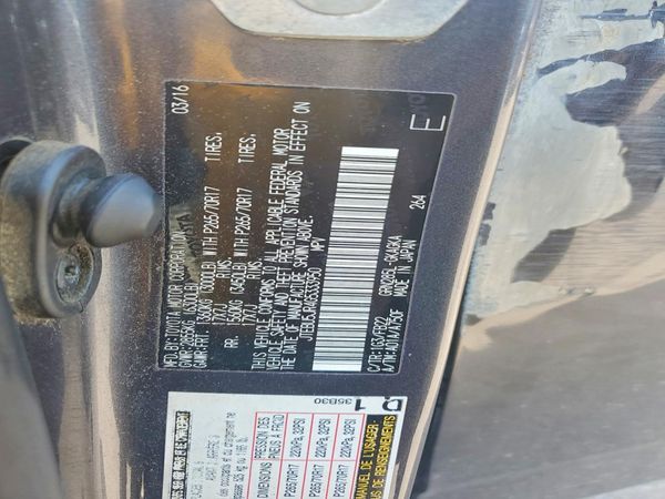 2016 TOYOTA 4RUNNER Base Grade