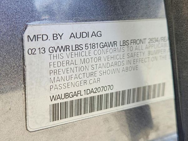 2013 AUDI S4 PREMIUM quattro Premium Plus