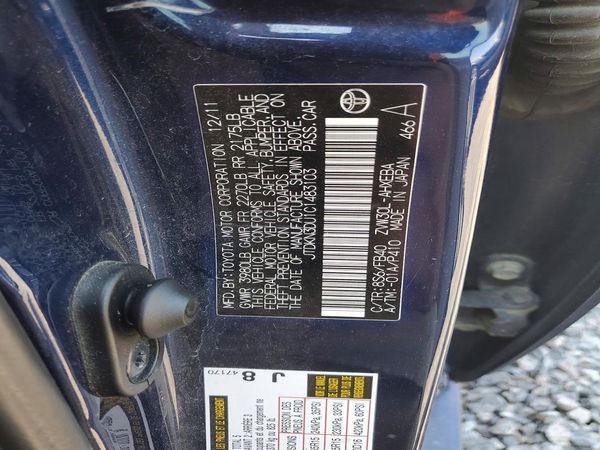 2012 TOYOTA PRIUS