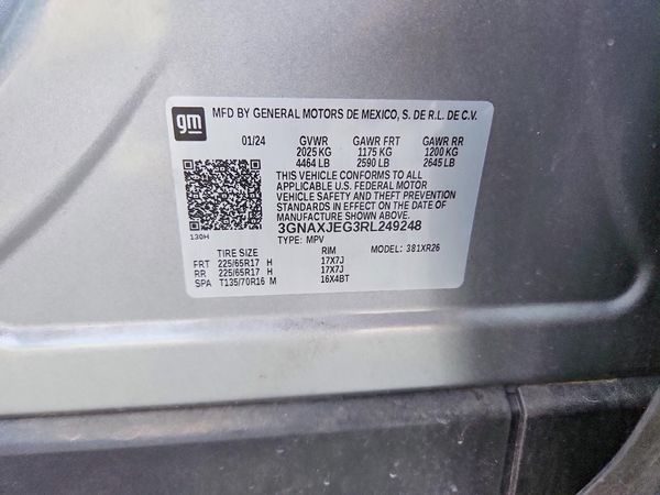 2024 CHEVROLET EQUINOX LS (2FL)