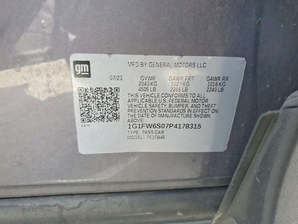 2023 CHEVROLET BOLT EV