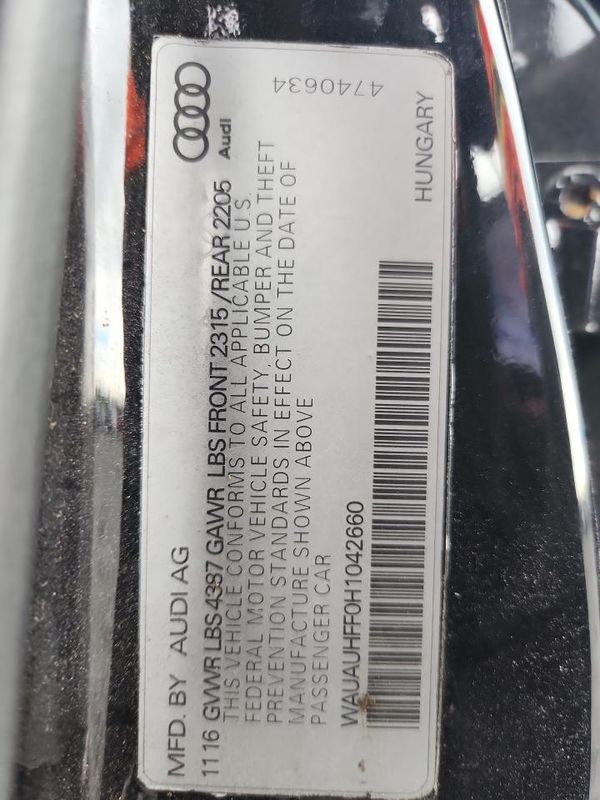 2017 AUDI A3