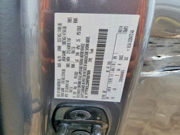 2024 FORD F150 — VINS